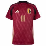Belgium Home Carrasco 11 Shirt 2024-2025 Player version Non-Customize - Image 3
