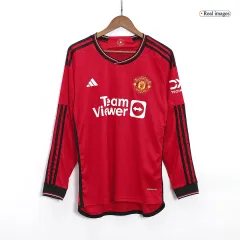 86686cef1b Manchester United 2023/24 Home Long Sleeve Jersey - Image 3