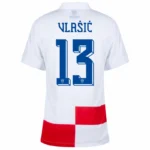 Croatia Home  Vlašić 13 Shirt 2024-2025 Player version Size：S-2XL Non-Customize - Image 2