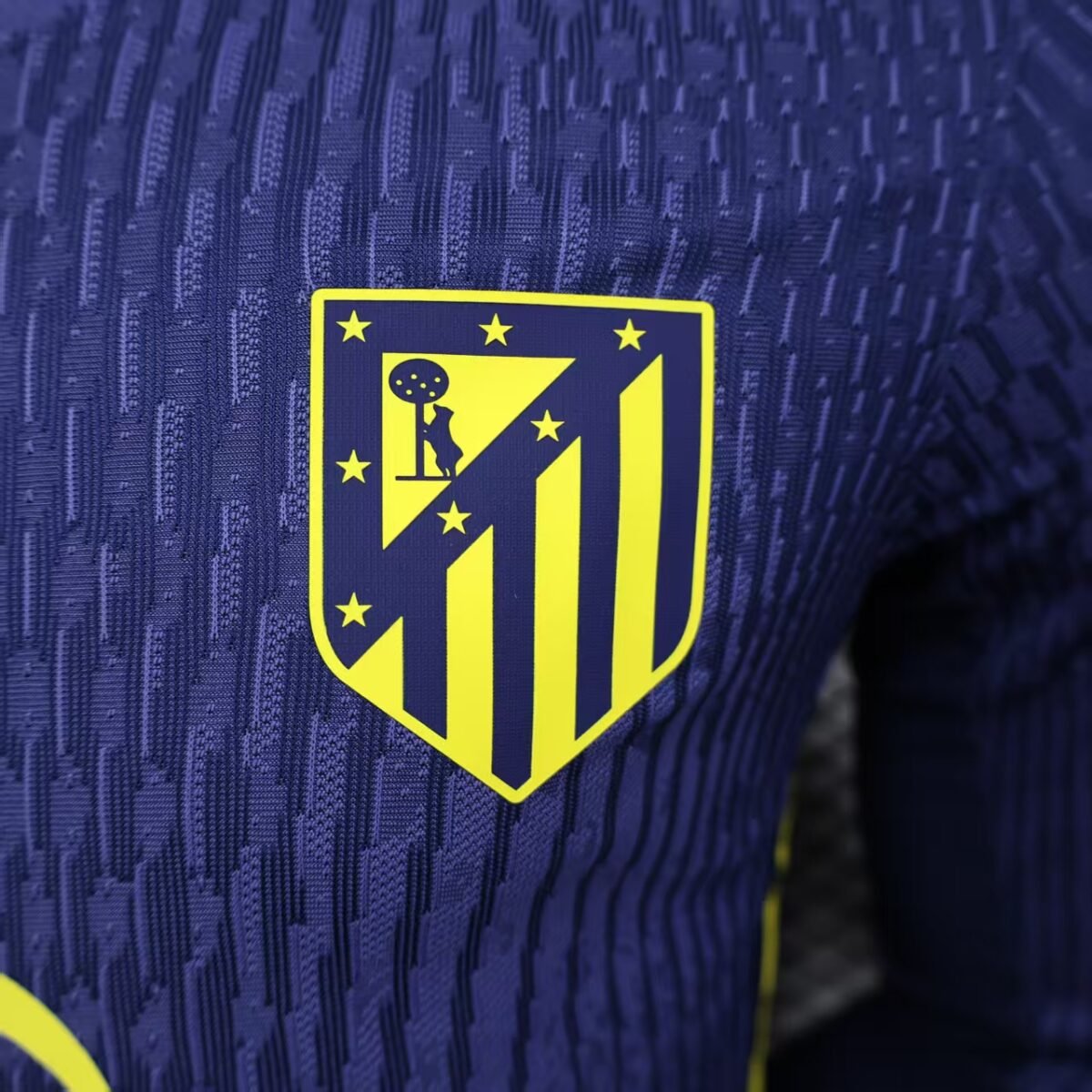 Atletico Madrid Away Shirt Soccer Jersey Long Sleeve Player Version 25-26 - Image 4