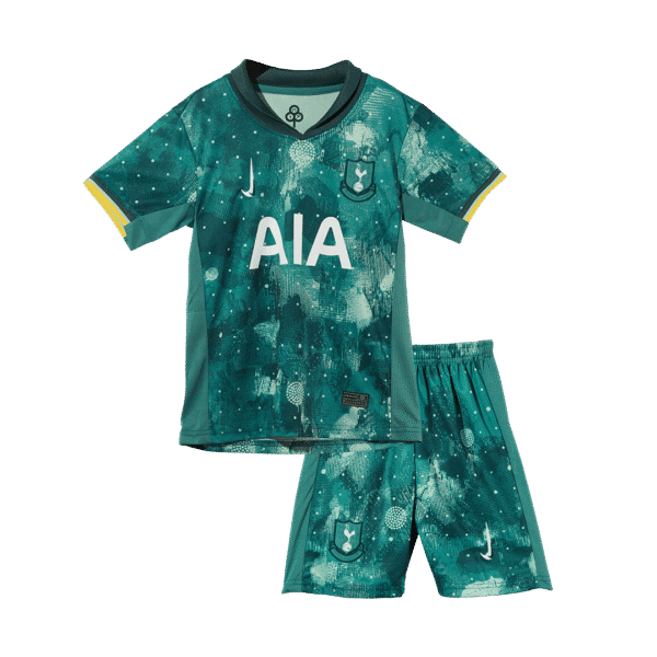 24-25 Tottenham Hotspur Third Kid Kits Youth Apparels Football Jersey