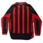 2006-07 AC Milan Retro Jersey Home Long Sleeve - Image 3