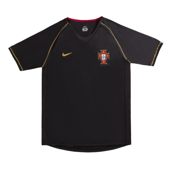 Nike Portugal Retro Jersey Away Soccer Shirt 2006