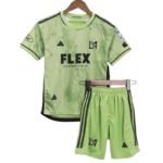 Kids Los Angeles FC 2023 Away Jersey Kit
