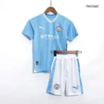 Kids Manchester City 2023/24 Home Jersey Kit - Image 3