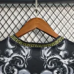 2023 Italy Nation VERSACE Special Edition Black Jersey - Image 4