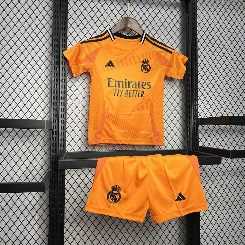 8e6967153c 24-25 Real Madrid Third Away Kids Kit Soccer Jersey+Shorts - Image 7