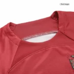 Portugal Kids World Cup 2022 Jersey Home Kit(Jersey+Shorts) - Image 7