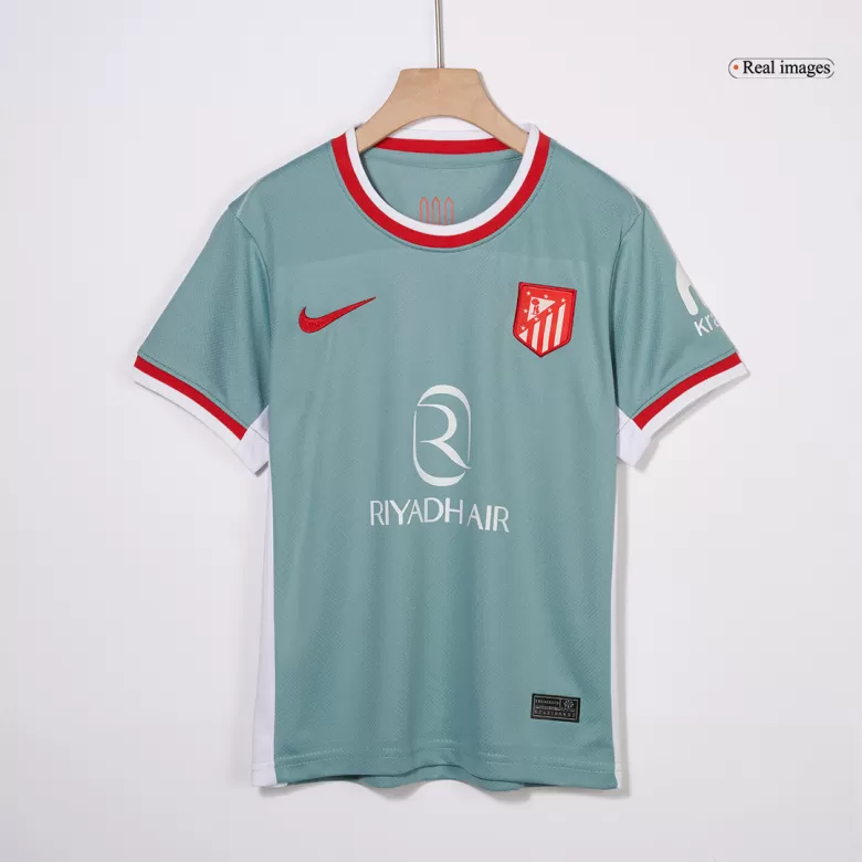 Kids Atletico Madrid Custom Away Full Soccer Kits2024/25 - bestsoccerstore