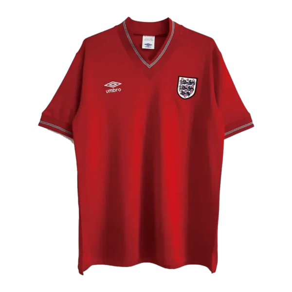England 1984/87 Retro Soccer Jersey Away Replica