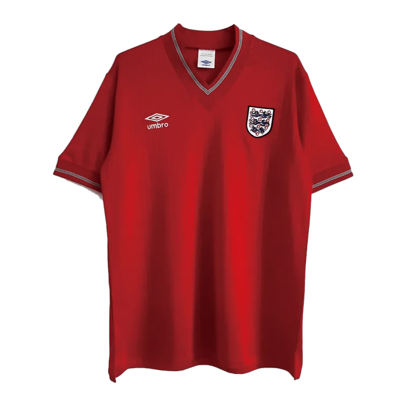 918e5bb632 England 1984/87 Retro Soccer Jersey Away Replica - Image 1
