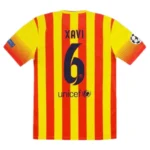 Barcelona XAVI #6 Retro Jersey Away 2013-14