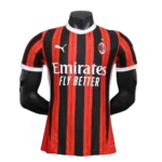 AC Milan 2024/25 Home Jersey Player Version