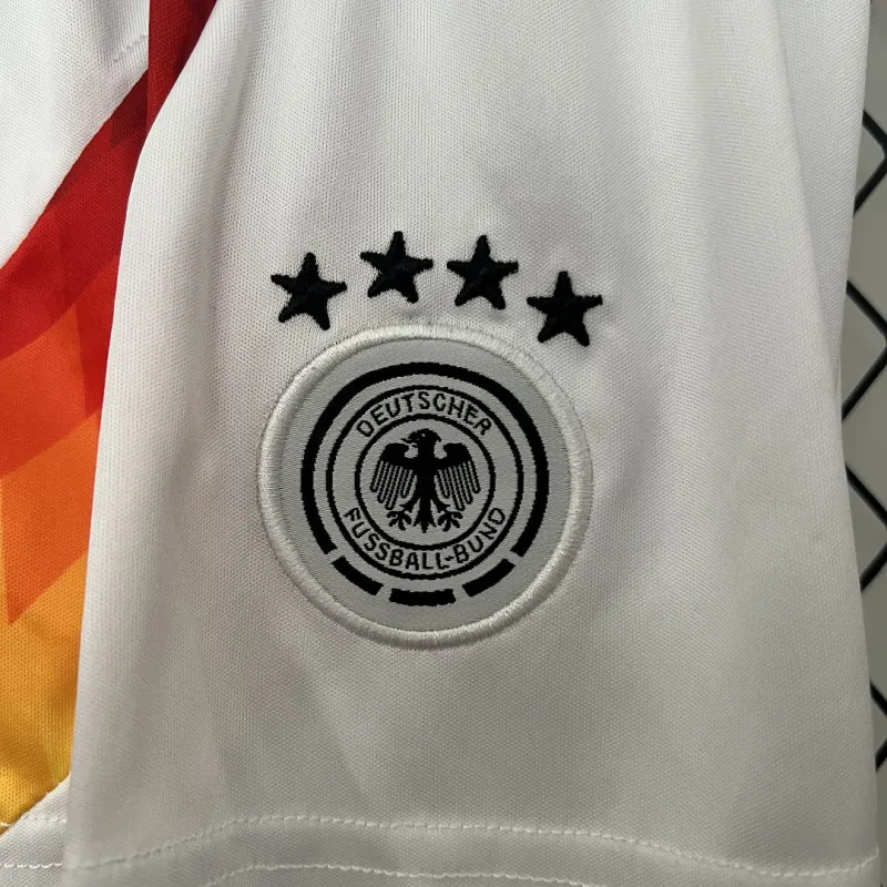 935294235d 2024 Germany Euro Cup Home Kids Kit Jersey+Shorts - Image 11