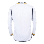 Authentic Real Madrid Home Custom Long Sleeve Soccer Jersey 2023-24 - Image 2