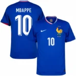France Home Mbappe 10 Shirt 2024-2025 Player version Size：S-2XL Non-Customize