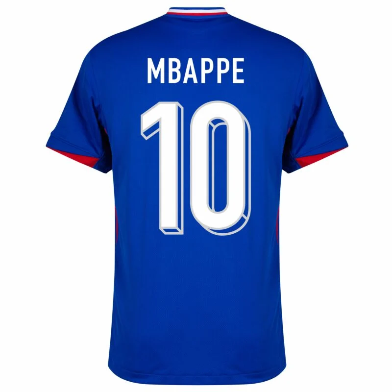 951-1 France Home Mbappe 10 Shirt 2024-2025 Fan Size:S-2XL Non-Customize - Image 2