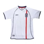 England  World Cup 2002 Retro Soccer Jersey Home