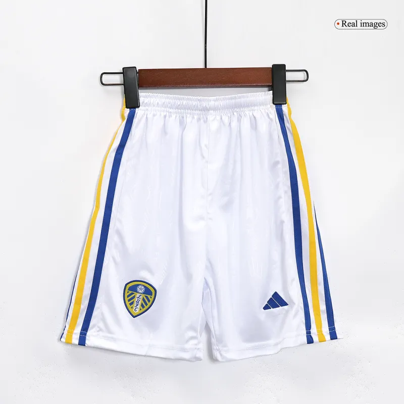 96d06bbe60 Kids Leeds United 2023/24 Home Kit Jersey+Shorts - Image 7