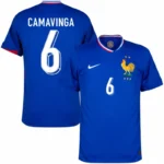 France Home Camavinga 6 Shirt 2024-2025 Player version Size：S-2XL Non-Customize