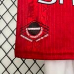 Manchester United 96-97 Home Retro Kid Kits Youth Apparels Jersey - Image 9