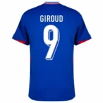 France Home Giroud 9  Shirt 2024-2025 Player version Size：S-2XL Non-Customize - Image 2