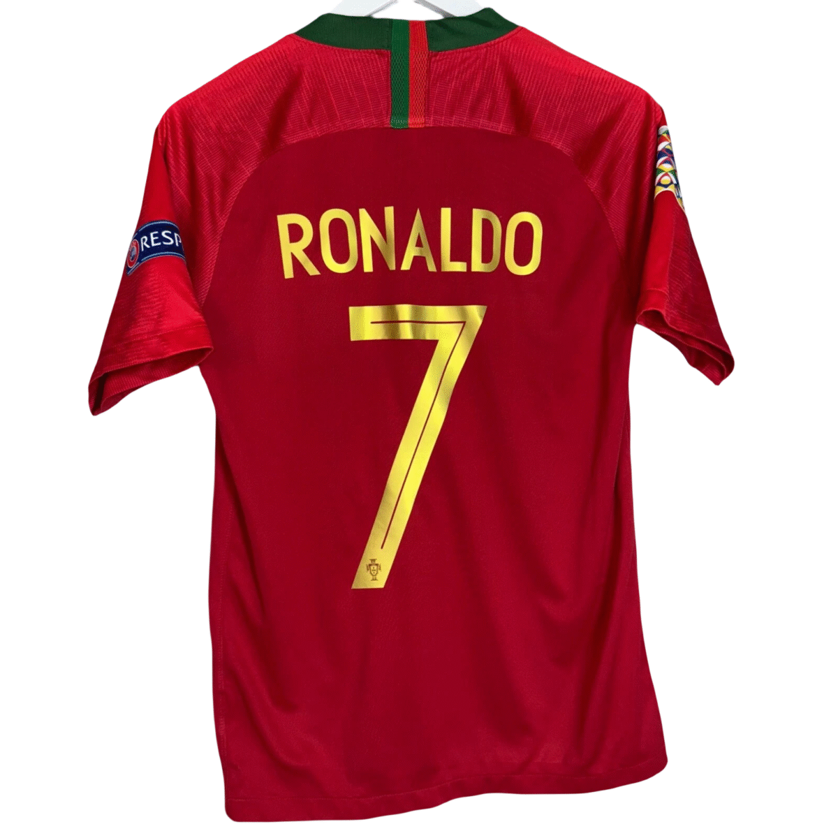 Portugal National Team Home Retro C. Ronaldo 7 (CR7) Shirt 2020-2021  Non-Customize - Image 1