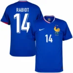 France Home Rabiot 14 Shirt 2024-2025 Fan Size:S-2XL Non-Customize