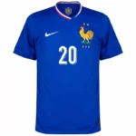 France Home Coman 20 Shirt 2024-2025 Player version Size：S-2XL Non-Customize - Image 3