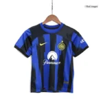 Kids Inter Milan 2023/24 Home Kit Jersey+Shorts - Image 4