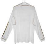 Real Madrid Retro Jersey Home Long Sleeve Shirt 2011-12 - Image 2