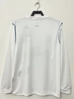 Adidas Real Madrid Retro Home Long Sleeve Jersey 2017-18 - Image 4