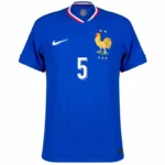 France Home Kounde 5 Shirt 2024-2025 Fan Size：S-2XL Non-Customize - Image 3