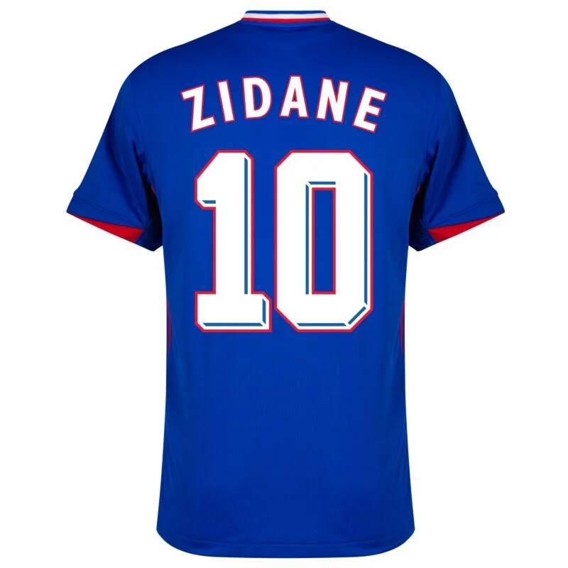 994-051625ece6 France Home Zidane 10 Shirt 2024-2025 Player version Size:S-2XL Non-Customize - Image 2