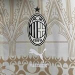 23-24 AC Milan Trench Coat Reversible Windbreaker Double-Sides Jacket - Image 3