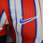 J.ALVAREZ #19 Nike 24-25 Atletico Madrid Home Soccer Jersey Player Edition - Image 4