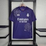 Y3 Real Madrid 24-25 Purple Shirt Football Jersey - Image 3