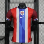 HAALAND #9 Norway Nike Soccer Jersey Home Player Version Shirt 2024 - Image 2