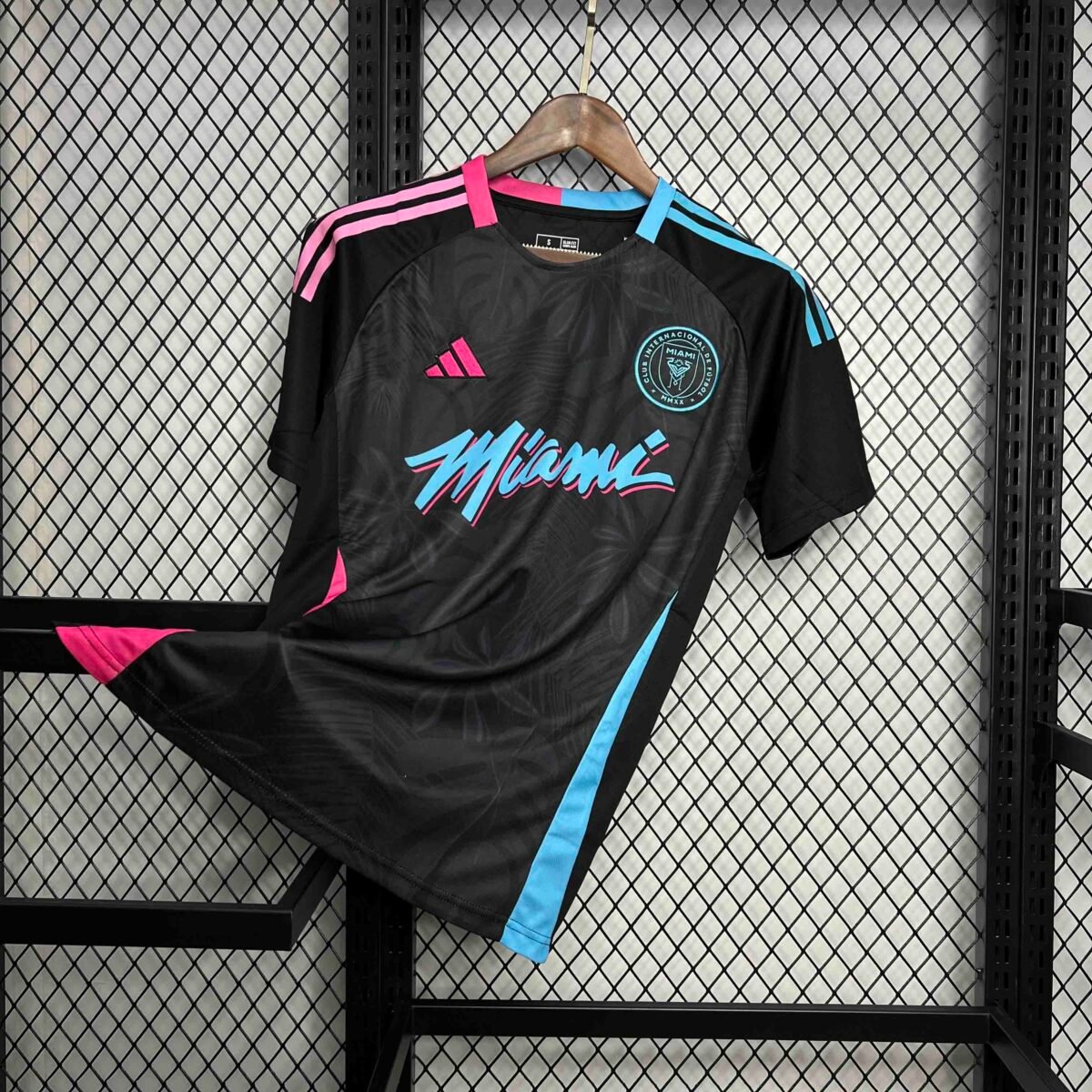 24-25 Inter Miami Special Edition Black Kit Soccer Uniform Jersey - Image 7
