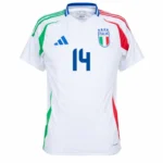 Italy Natio Away Chiesa 14  Shirt 2024-2025 Player version Size：S-2XL Non-Customize - Image 3