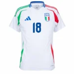 Italy Natio Away Barella 18 Shirt 2024-2025 Fan Size：S-2XL Non-Customize - Image 3