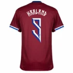 Norway Nation Home Haaland 9 Shirt 2024-2025 Player version Size：S-2XL Non-Customize