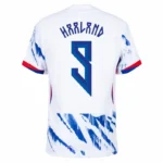 Norway Nation Away Haaland 9 Shirt 2024-2025 Player version Size：S-2XL Non-Customize - Image 2