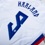 Norway Nation Away Haaland 9 Shirt 2024-2025 Player version Size：S-2XL Non-Customize - Image 12