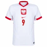 Poland Nation Home Lewandowski 9 Shirt Euro 2024-2025 Fan / Player version  Size：S-2XL Non-Customize - Image 10
