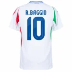 Italy Natio Away R.Baggio 10 Shirt 2024-2025 Player version Size：S-2XL Non-Customize - Image 2