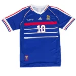 France World Cup 1998 Retro Jersey Home - Image 3