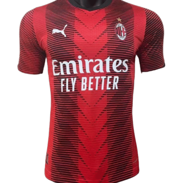 23-24 AC Milan Jersey Home Player Version