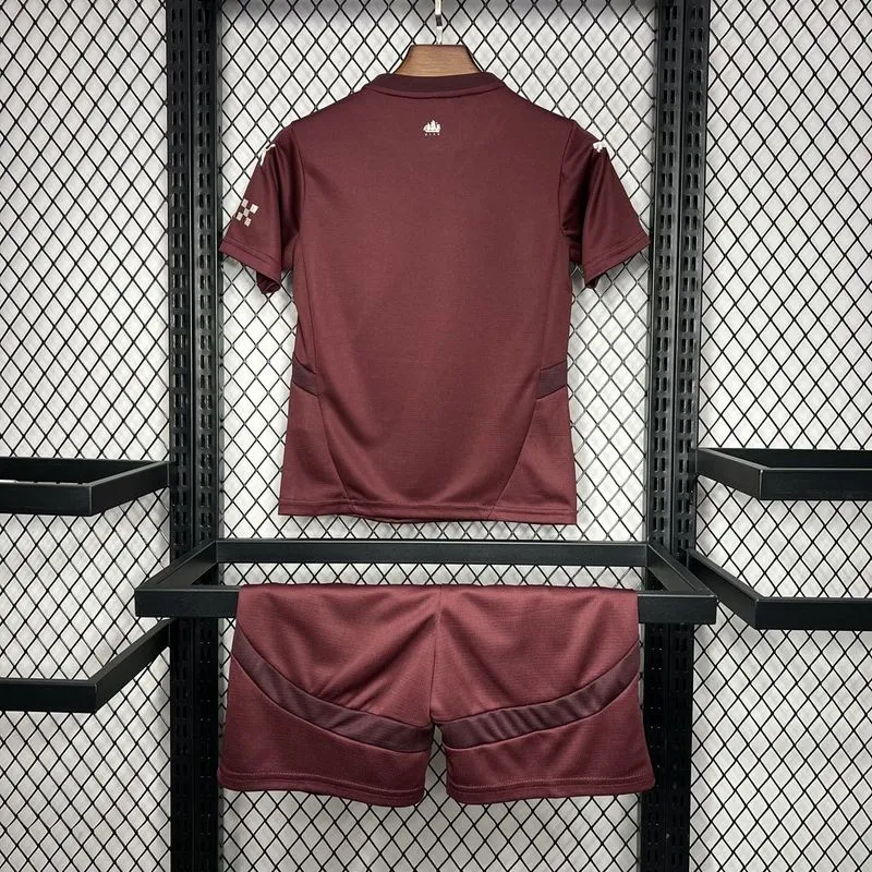 a3ba8c57dc 24-25 Manchester City Third Away Kids Kit Jersey+Shorts - Image 3