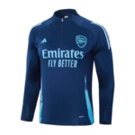 Arsenal Blue Long Sleeve Training 2024-25 Kids Kits - Image 3